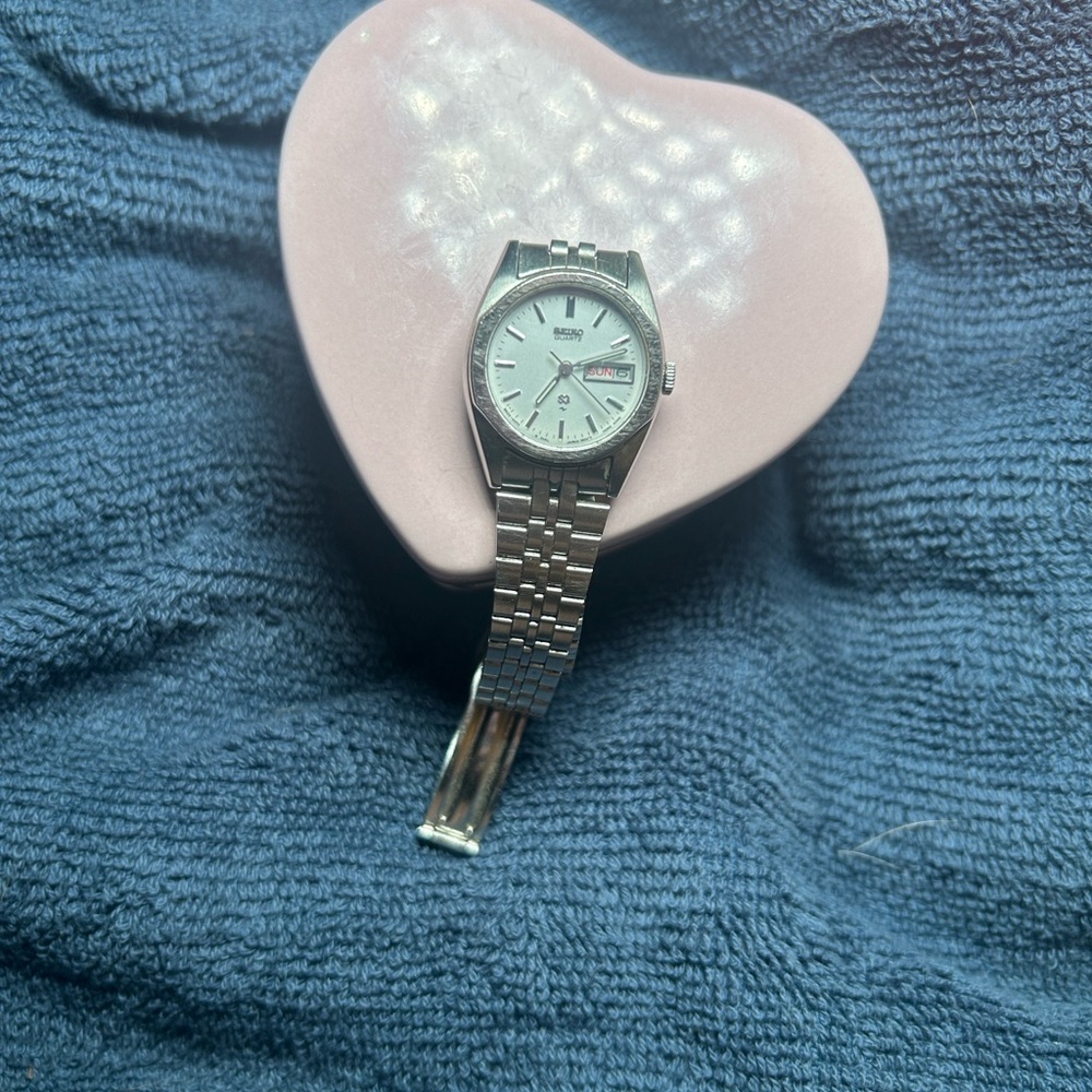 Seiko Silver Stainless Steel Women's Watch